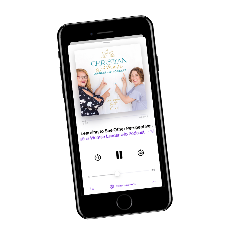 Christian Woman Leadership Podcast on iphone